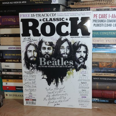 MAGAZINE / REVISTA CLASSIC ROCK * OCTOMBRIE 2014 ( THE BEATLES ) , FARA CD * foto