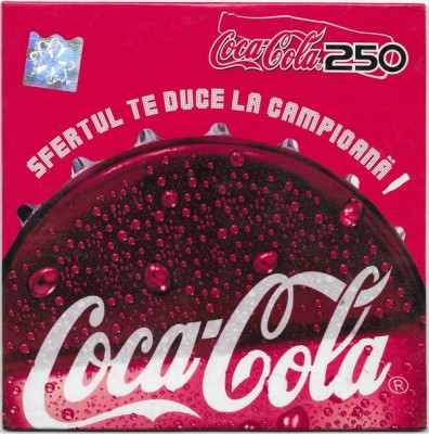 CD Coca Cola 250-Sfertul Te Duce La Campioana, original foto