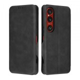 Husa pentru Sony Xperia 1 VI, Techsuit, Safe Wallet Plus, Neagra