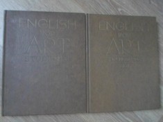 ENGLISH FOR ART STUDENTS VOL.1-2 (PENTU VORBITORII DE LIMBA RUSA)-G.S. KNABE-234238