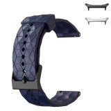 Curea din silicon compatibila cu Samsung Galaxy Watch Ultra2, Telescoape QR, 22mm, Zaffre Blue