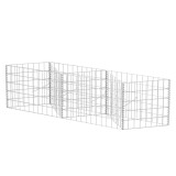 Cumpara ieftin Cos gabion, 120 x 30 x 50 cm, otel galvanizat