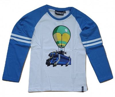 Bluza Fortnite, ORIGINAL , Battle Bus , 12 -16 ani + Bratara CADOU !! foto