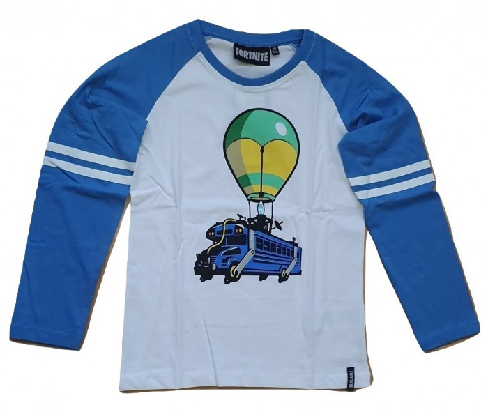 Bluza Fortnite, ORIGINAL , Battle Bus , 12 -16 ani + Bratara CADOU !!