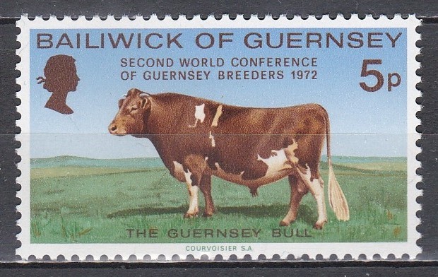 Guernsey 1972 - Conferința Mondială a Crescătorilor de animale din Guernsey, MNH