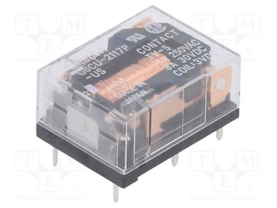 Releu electromagnetic SPST-NO SPST-NC 3VDC G6C OMRON foto