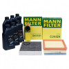Pachet Revizie Filtru Aer+Polen+Ulei Mann Filter + Ulei Bmw Twin Power Turbo 5W-30 6L Bmw Seria 3 F31 2012-2019 316-325d, Mann-Filter