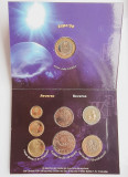 M01 Portugalia set monetarie 8 monede 1998 UNC, Europa