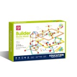 Set de constructie STEAM - Forme 3D (210 piese), Bufnitel