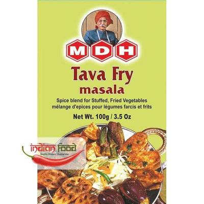 MDH Tava Fry Masala (Condiment pentru Legume Prajite pe Tawa) 100g foto