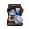 Set caserole PALOMA Albastru, pentru mancare, termoizolante