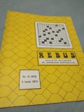 Cumpara ieftin REVISTA REBUS NR.11 /5 IUNIE 1973