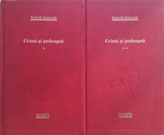 CRIMA SI PEDEAPSA - FIODOR M. DOSTOIEVSKI 2 VOLUME CARTI IN TIPLA