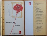 Cumpara ieftin Grigore Hagiu, Autoportret &icirc;n august, 1962, editia 1, debut, tiraj 2170 exempl.