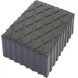 Tampon din cauciuc pentru elevator tip foarfeca 120x160x100mm