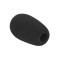 Burete microfon mediu 55xx30mm negru Azusa MIK1575A