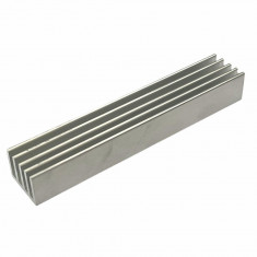 Radiator extrudat, aluminiu, 100mm x 19mm, naturala, FISCHER ELEKTRONIK, SK 633 100 AL, T137227