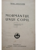 Mihail Sadoveanu - Mormantul unui copil, editia a V-a (editia 1926)