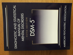 DSM 5 - Diagnostic and statistical manual of mental disorders foto