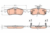TRW GDB3588 set placute frana,frana disc