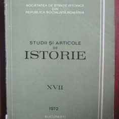 Studii si articole de istorie XVII