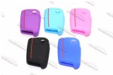 Husa silicon GOLF 7 / Jetta model B diverse culori pt cheie 3 butoane, Volkswagen