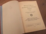 PSALTIREA PATRIARHULUI NICODIM( PE ATUNCI EPISCOPUL MOLDOVEI-SUCEVEI) EDITIA 1931 ORIGINALA- TIPARITA CU APROBAREA SF.SINOD IN ZILELE REGELUI CAROL II