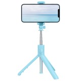 Selfie Stick Pentru Telefon MRG MR1, Tripod , 360 grade, Albastru C1193
