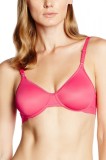 Sutien Beedees Triumph Simplu Neintarit MicroFun W Watermelon Pink, Cupe cu Armatura, Bretele Ajustabile