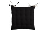 Pernă De Scaun Duo Negru/In 40X40 Cm, Culoare Negru/In, 100% Bumbac