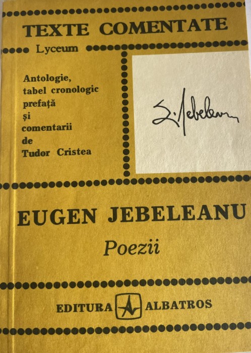 Poezii Eugen Jebeleanu
