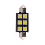 Bec Led Auto Techstar&reg; Festoon, Alb Rece, 6000K, 12V, 720lm, 41mm