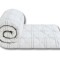 Pilota matlasata Grid Confort Somnart, 200x220 cm, 350 g, microfibra, primavara-toamna Relax KipRoom