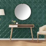 VidaXL Panouri de perete 48 buc. verde 50x50 cm XPS 12 m&sup2; origami
