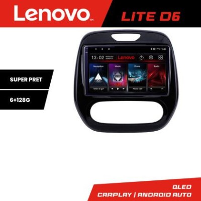 Navigatie Renault Captur 2013-2020 Android radio gps internet 8 core 6+128 Lenovo CarStore Technology foto