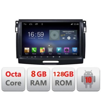 Navigatie FORD RANGER 2015-2019 Manual F-574 Octa Core cu Android Radio Bluetooth Internet GPS WIFI DSP 8+128GB 4G CarStore Technology foto