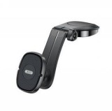 Suport Auto Telefon Magnetic Premium Xo, Rotire 360&deg;, Bord/Parbriz, Reglabil Orizontal Vertical, 6 Magneti Neodim