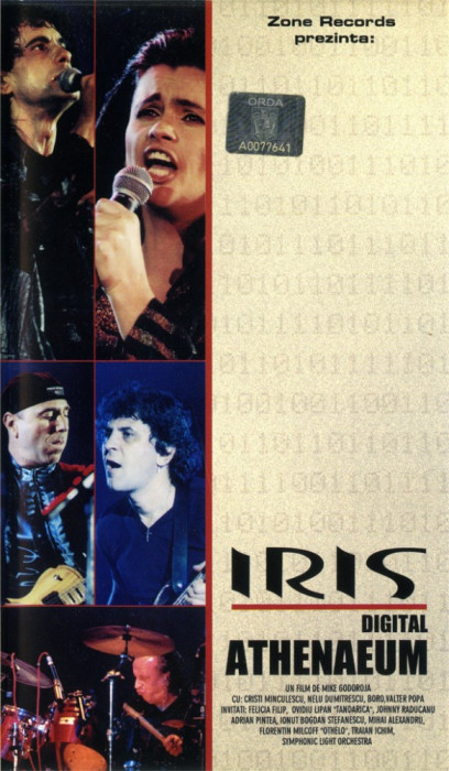 Casetă VHS Iris &lrm;&ndash; Digital Athenaeum, originală