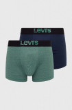 Levi&#039;s boxeri 2-pack barbati, culoarea verde