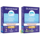 Pachet Plasma Marina Izotonic Oligocean &ndash; Metoda Rene Quinton 30 fiole x10ml + 30 fiole x10ml, Laboratoires Super Diet