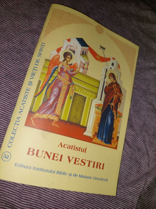 Acatistul BUNEI VESTIRI,preafericitul parinte DANIEL,2013,T.GRATUIT