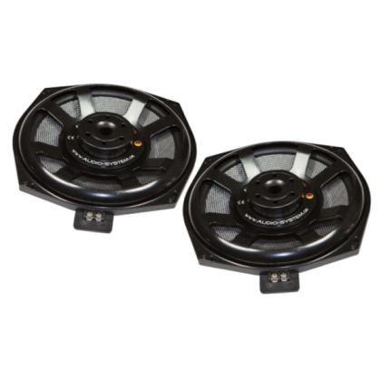 Set 2 subwoofere pasive dedicate BMW E, F si G, Audio System, 175 W RMS, 250 W MAX, difuzor 8&quot;. CarStore Technology