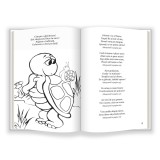 Carte de colorat cu ghicitori Gama, 3-5 ani, 80 pagini, format 200x295 mm, activitati extracurriculare, ilustrata