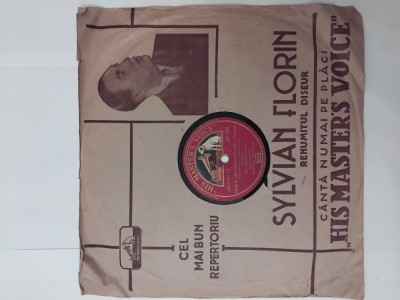 Disc patefon Sylvian Florin foto