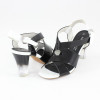 Sandale dama - Marco Tozzi alb negru multicolor - Marimea 40