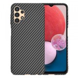 Husa pentru Samsung Galaxy A13 A135, Techsuit, Carbonite FiberShell, Neagra