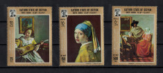 KATHIRI (YEMEN) 1967 - Picturi / serie completa MNH / cota Michel 10? (2 img) foto