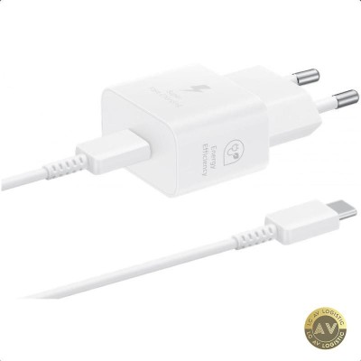 Incarcator Retea Cu Cablu USB-C Samsung 25W 3A 1 x USB-C Alb EP-T2510XWEGEU foto