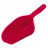 Scafa Plastic Alimente, 31x12x7 cm, Rosie, Scafa Manuala pentru Alimente, Scafe din Plastic pentru Alimente, Instrumente si Ustenstile Bucatarie, Scaf