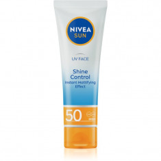 Nivea SUN UV FACE crema de piele ușor liniștitoare plaja SPF 50 50 ml